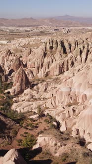 Cappadocia Landscape Aerial View