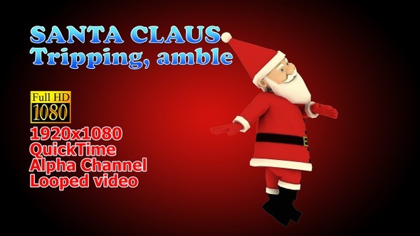 Happy Santa Christmas alt