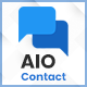 AIO Contact - All in One Contact Widget - Support Button - CodeCanyon Item for Sale