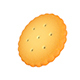 Round Cracker - 3DOcean Item for Sale