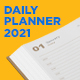 Planner, Organizer, Diary, Calendar 2021 - GraphicRiver Item for Sale