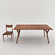 Table and Chair - 3DOcean Item for Sale