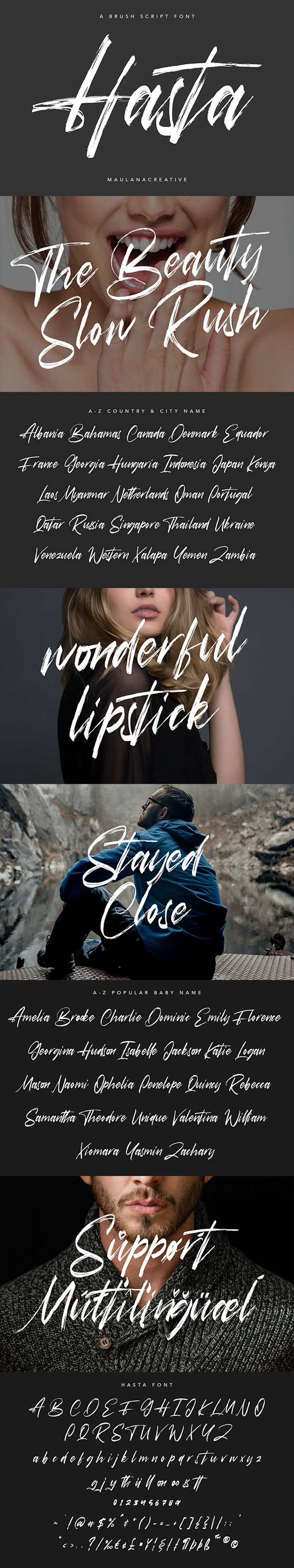 Download Free Handwritten Script Fonts From Graphicriver PSD Mockup Template