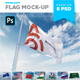 Flag Mockup - GraphicRiver Item for Sale