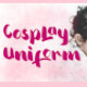 Cosplay Uniform Cute Handwritten - GraphicRiver Item for Sale