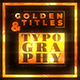 Golden Titles And Typography - VideoHive Item for Sale