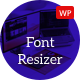 WP Font Resizer | Text Resize WordPress Plugin - CodeCanyon Item for Sale