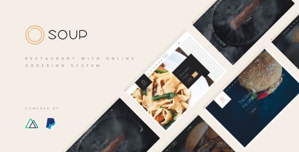 Soup - NuxtJS / VueJS Restaurant with Online Ordering System Template