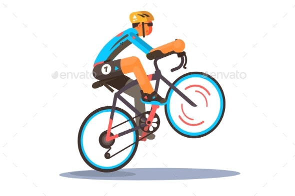 Man Riding Sport Bike
