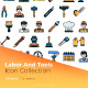 Labor & Tools Icon - GraphicRiver Item for Sale