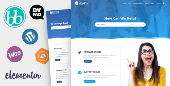 Tessera - Knowledge Base & Support Forum WordPress Theme
