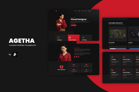 Agetha - Creative Portfolio Template Kit