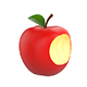 Bitten Apple - 3DOcean Item for Sale