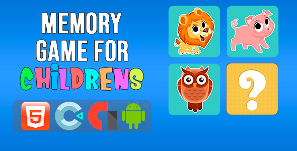 Memory Game for Childrens