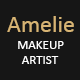 Amelie - Makeup Artist & Model Portfolio HTML Template - ThemeForest Item for Sale