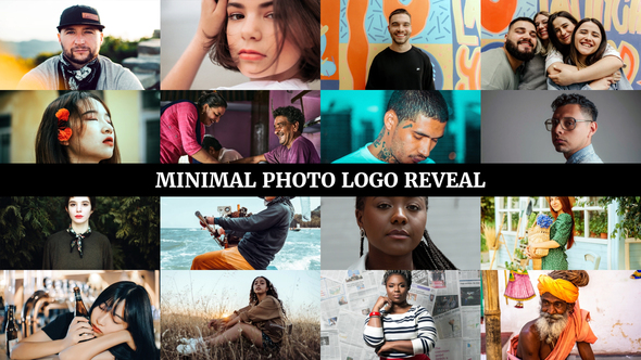 Minimal Photo Logo Reveal