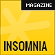 Insomnia, a Customizable Responsive Magazine Theme - ThemeForest Item for Sale