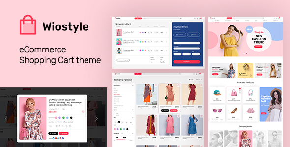 WioStyle - Fashion & Clothing eCommerce Adobe XD Template