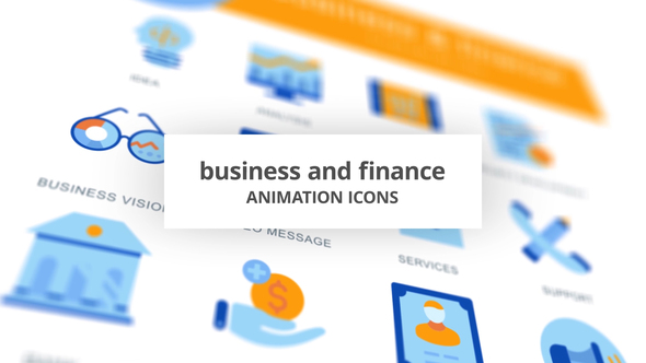 Business & Finance - Animation Icons