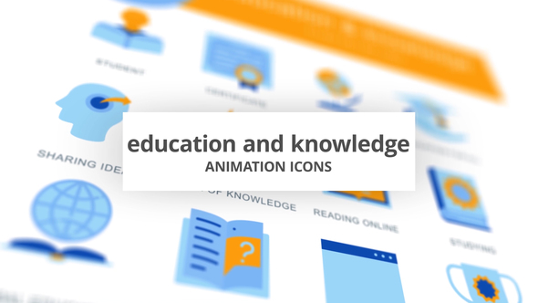 Education & Knowledge - Animation Icons