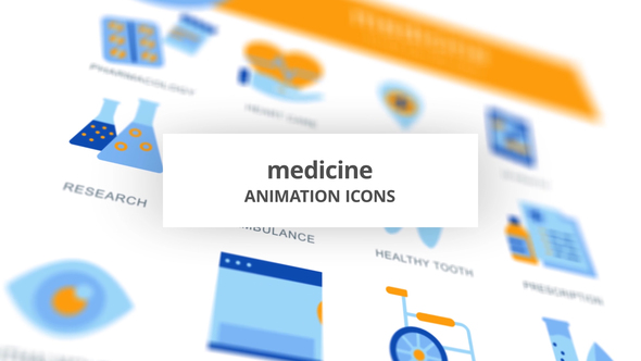 Medicine - Animation Icons