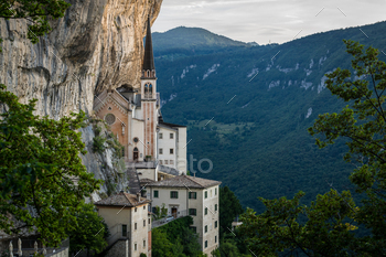 ilt in the rocks, 773 m over sea level, region Veneto, Italy