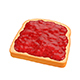 Toast with Jam - 3DOcean Item for Sale