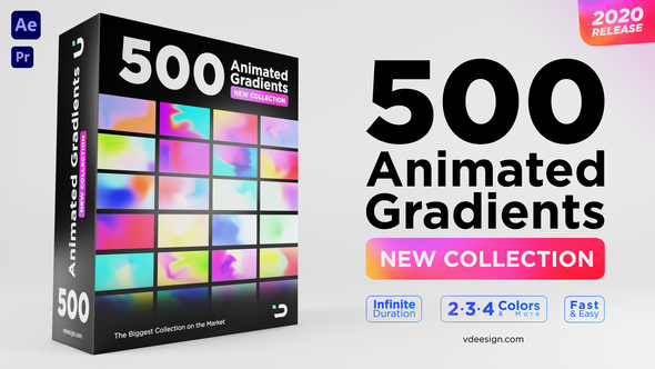 500 Animated Color Gradients