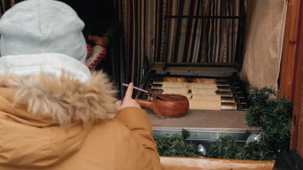 Trdelnik is Street Food of Prague