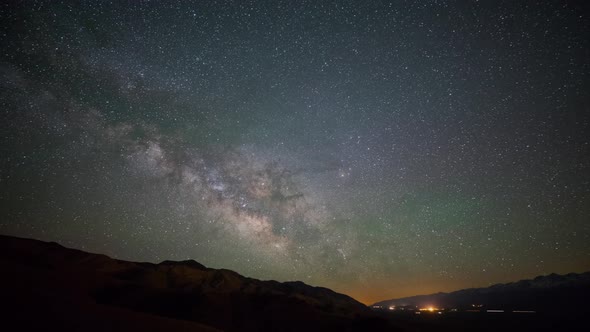 Time Lapse Of The Milky Way
