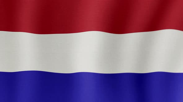 The National Flag of Netherlands