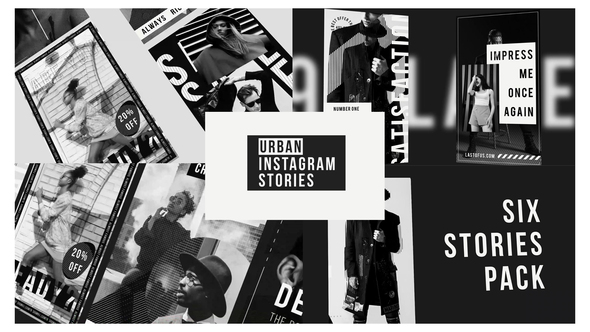 Urban Stories Instagram Black