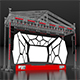 Mapping stage with truss system and lights - 3DOcean Item for Sale
