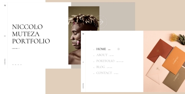 Muteza - Personal Portfolio HTML5 Template