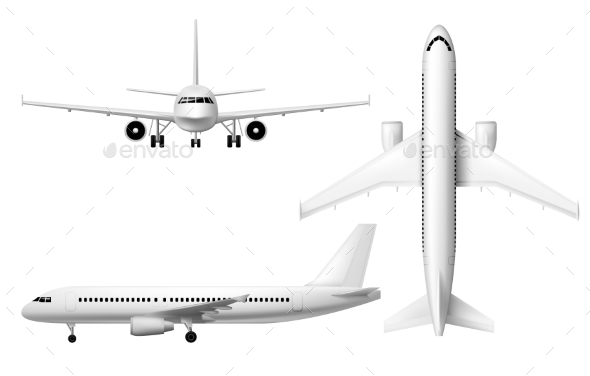 Download Plane Mockup Graphics Designs Templates From Graphicriver