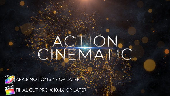 Action Cinematic Trailer - Apple Motion alt
