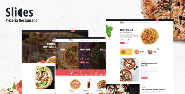 Slices – Pizza Restaurant WordPress Theme