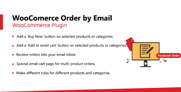 WooCommerce Email Order  - Instant Order by Email