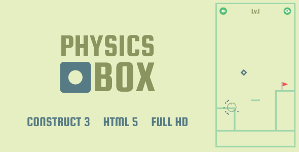 Physics Box - HTML5 Game (Construct3)