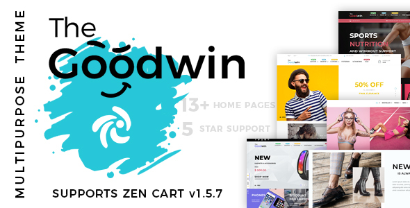 Goodwin - Premium Multipurpose Zen Cart Theme