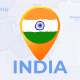 India Map - Republic of India Travel Map - VideoHive Item for Sale
