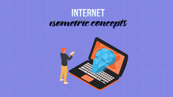Internet - Isometric Concept alt