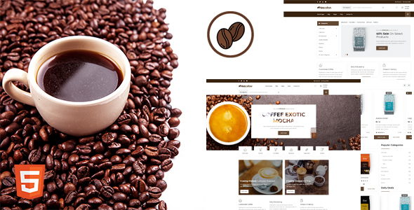 Nescafew - Coffee Shop HTML Template