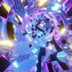 Bright Colorful Fast Moving Sci-Fi Space Wormhole - VideoHive Item for Sale