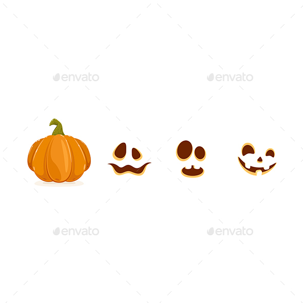 Halloween Pumpkin and Smiles