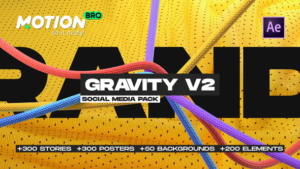 Gravity V2 | Social Media Pack