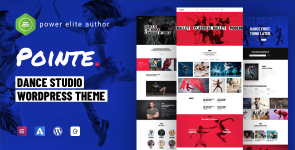 Pointe - Dance Studio WordPress