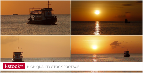 Boat At Sunset Pack 2 (5-Pack) alt