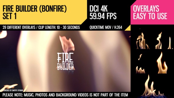 Fire Builder (Bonfire 4K Set 1)