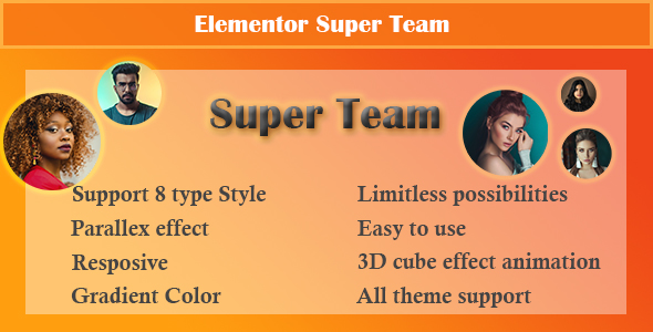 Elementor - Super Team